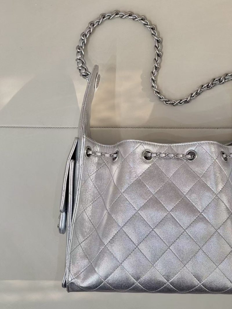 0327fb753151b7cbea2e51872c785a51 CC Cruise 25/26 Small Handbag Sliver Caviar Leather