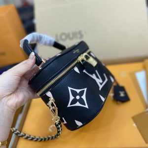 13266513129431448_e6751b69-a703-4f09-ab38-299a6c9e4e91 VANITY PM 19 CM BLACK WHITE MONOGRAM EMPREINTE LEATHER