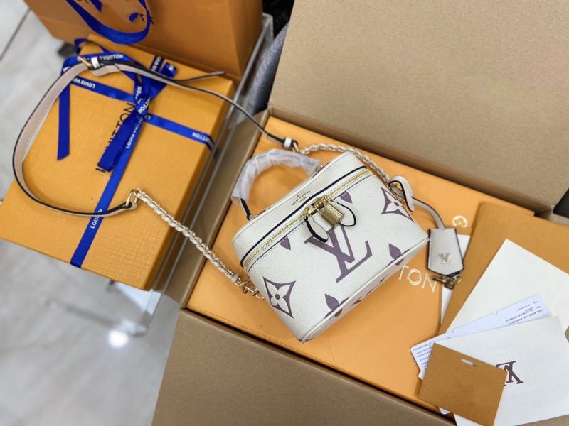 13266513665320293_030c5221-0737-46d2-996e-b259633f73ad VANITY PM 19CM WHITE PURPLE MONOGRAM CANVAS LEATHER