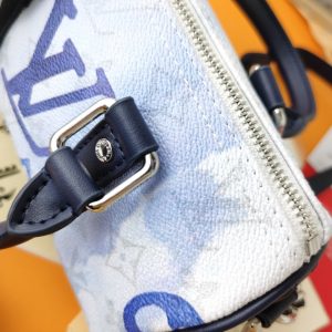 LV KEEPALL XS 21 MONOGRAM WATER COLOR BLUE CANVAS
