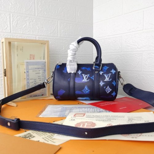 13267794899687847_f847325f-0af7-4641-b4c3-d503863bde75 LV KEEPALL XS 21 INK WATERCOLOR COWHIDE LEATHER