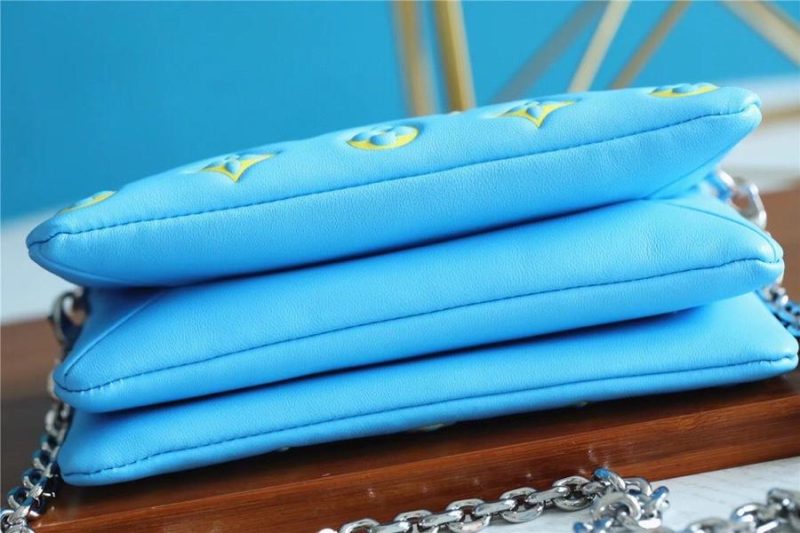 13267800033360860_ff1cdb37-d408-4666-a519-ab886f07f10e POCHETTE COUSSIN 20 MINT GREEN YELLOW MONOGRAM LAMBSKIN