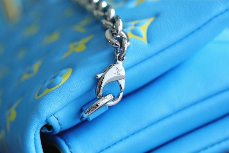 13267800035457518_f9025632-f865-4150-bcc7-9dfde7f1261b POCHETTE COUSSIN 20 MINT GREEN YELLOW MONOGRAM LAMBSKIN