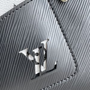 13268859215586066_2996a587-faca-437d-a644-2d43e52294ed MARELLE 25 BLACK EPI GRAINED COWHIDE LEATHER