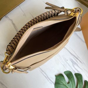 13272136282285085_b6f88933-c993-4e43-8cdb-b17eb01768a5 MAIDA HOBO 33CM BEIGE MONOGRAM EMBOSSED GRAINED COWHIDE