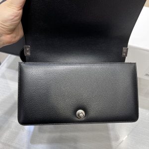 13344148843131653 BOY BAG MEDIUM 25 BLACK CAVIAR RUTHENIUM HARDWARE