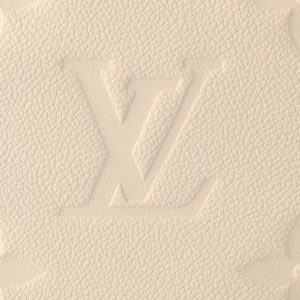 13344605977511963 LOOP HOBO 38 CREMEMONOGRAM EMPREINTE LEATHER GOLD HARDWARE