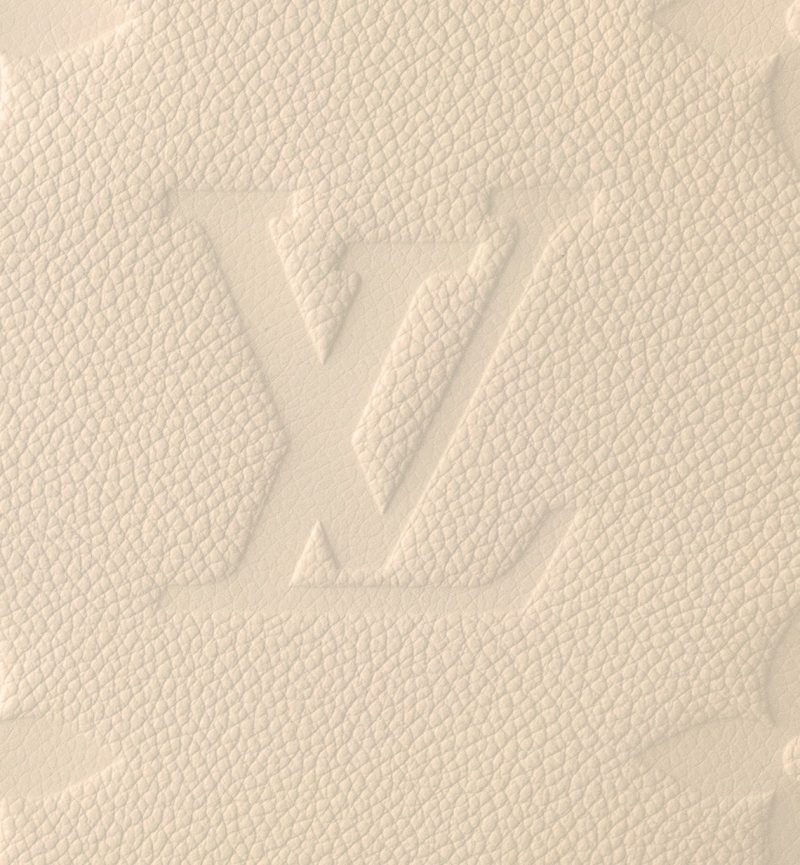 13344605977511963 LOOP HOBO 38 CREMEMONOGRAM EMPREINTE LEATHER GOLD HARDWARE