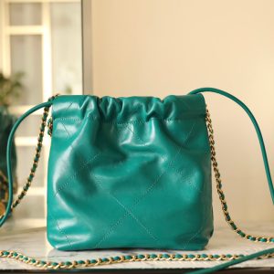 CC 22 ANTIBA HOBO BAG GREEN 20CM