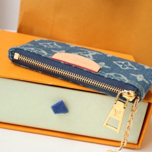 13348053286164418 LV POCHETTE CLET DENIM BLEU