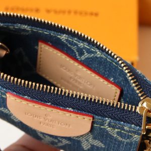 13348053287916534 LV POCHETTE CLET DENIM BLEU