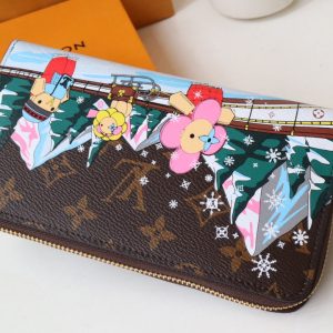 13348126772122001 ZIPPY WALLET 9.5 MONOGRAM CANVAS