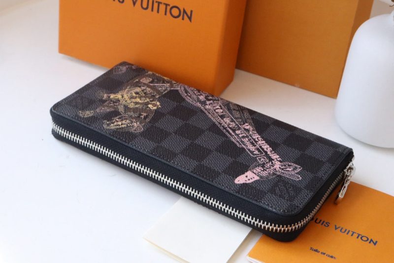 13349349016213327 ZIPPY WALLET 20 BLACK CANVAS