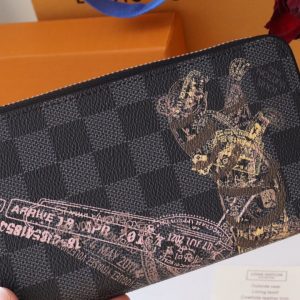 13349349019559323 ZIPPY WALLET 20 BLACK CANVAS