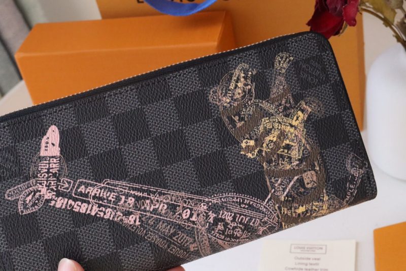 13349349019559323 ZIPPY WALLET 20 BLACK CANVAS