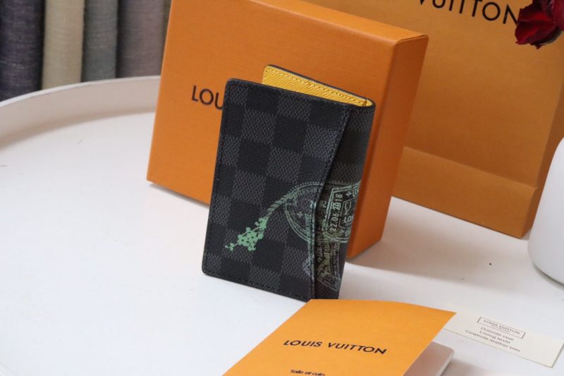 13349349161857705 CARD CASE 8 BLACK CANVAS