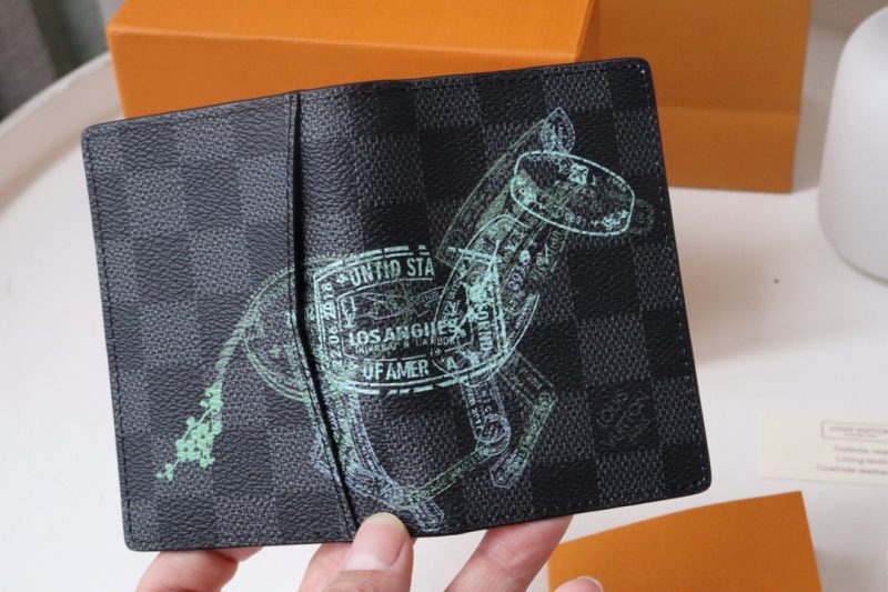 13349349163867989 CARD CASE 8 BLACK CANVAS