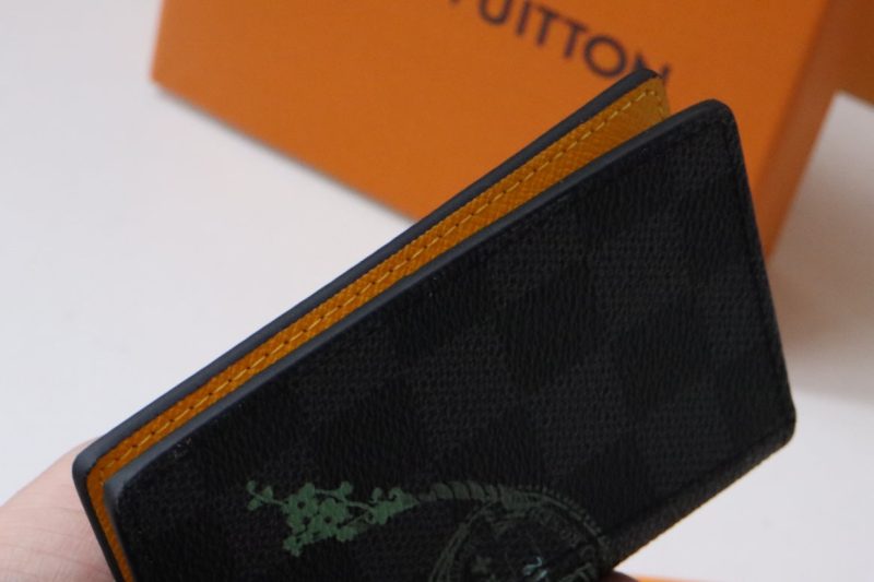 13349349173779897 CARD CASE 8 BLACK CANVAS