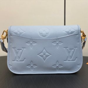 diane 24 light blue monogram empreinte leather