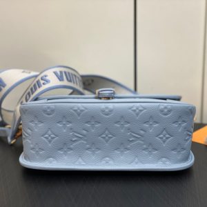 diane 24 light blue monogram empreinte leather