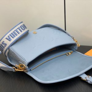 diane 24 light blue monogram empreinte leather