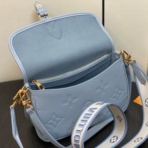 diane 24 light blue monogram empreinte leather
