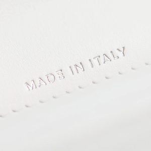 CC WOC 18.5 WHITE LAMBSKIN SILVER HARDWARE