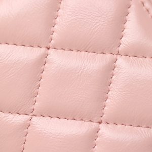 CC WOC 18.5 PINK LAMBSKIN SILVER HARDWARE
