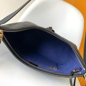 CARRYALL MM 39 BLACK MONOGRAM GRAINED COWHIDE LEATHER