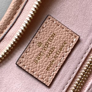 13351073414842434 CARRYALL PM 29 PINK MONOGRAM GRAINED COWHIDE LEATHER