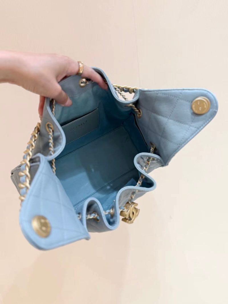 CC 25S Hobo Bag 30 Haze Blue Calfskin