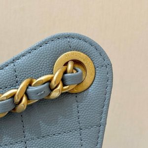 CC 25S Hobo Bag 30 Haze Blue Calfskin