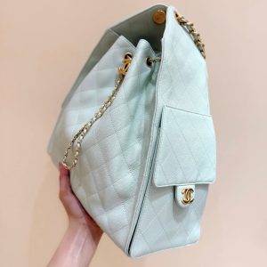 CC 25S Hobo Bag 40 Mint Green Calfskin