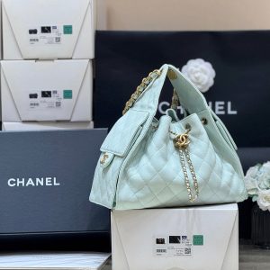 CC 25S Hobo Bag 30 Mint Green Calfskin