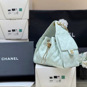 CC 25S Hobo Bag 30 Mint Green Calfskin