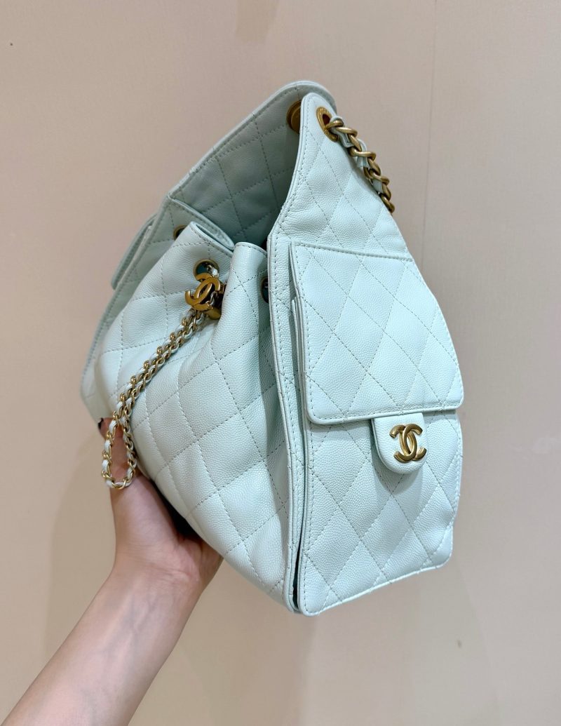 CC 25S Hobo Bag 30 Mint Green Calfskin