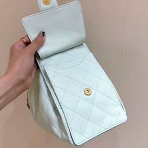 CC 25S Hobo Bag 30 Mint Green Calfskin