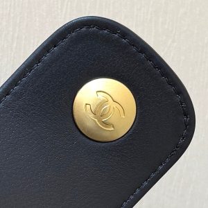 CC 25A Hobo Bag 36cm in Black Calfskin