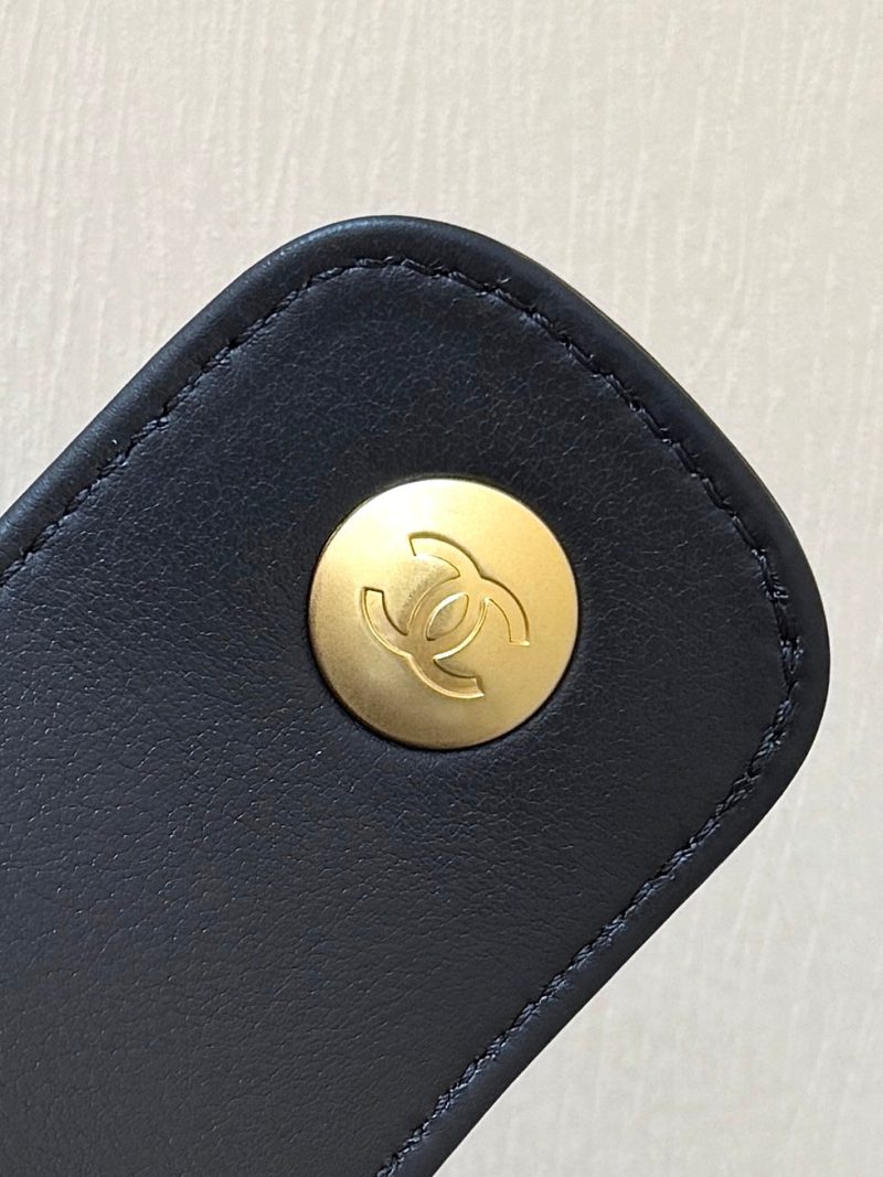 CC 25A Hobo Bag 36cm in Black Calfskin