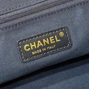 CC 25A Hobo Bag 36cm in Black Calfskin