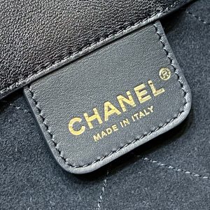 CC 25P Hippie Hobo Bag in Black Lambskin