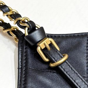 CC 25S Tote Bag in Black Calfskin