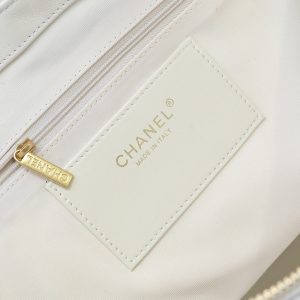 CC 25S Hobo Bag Runway Style Backpack in White Cowhide