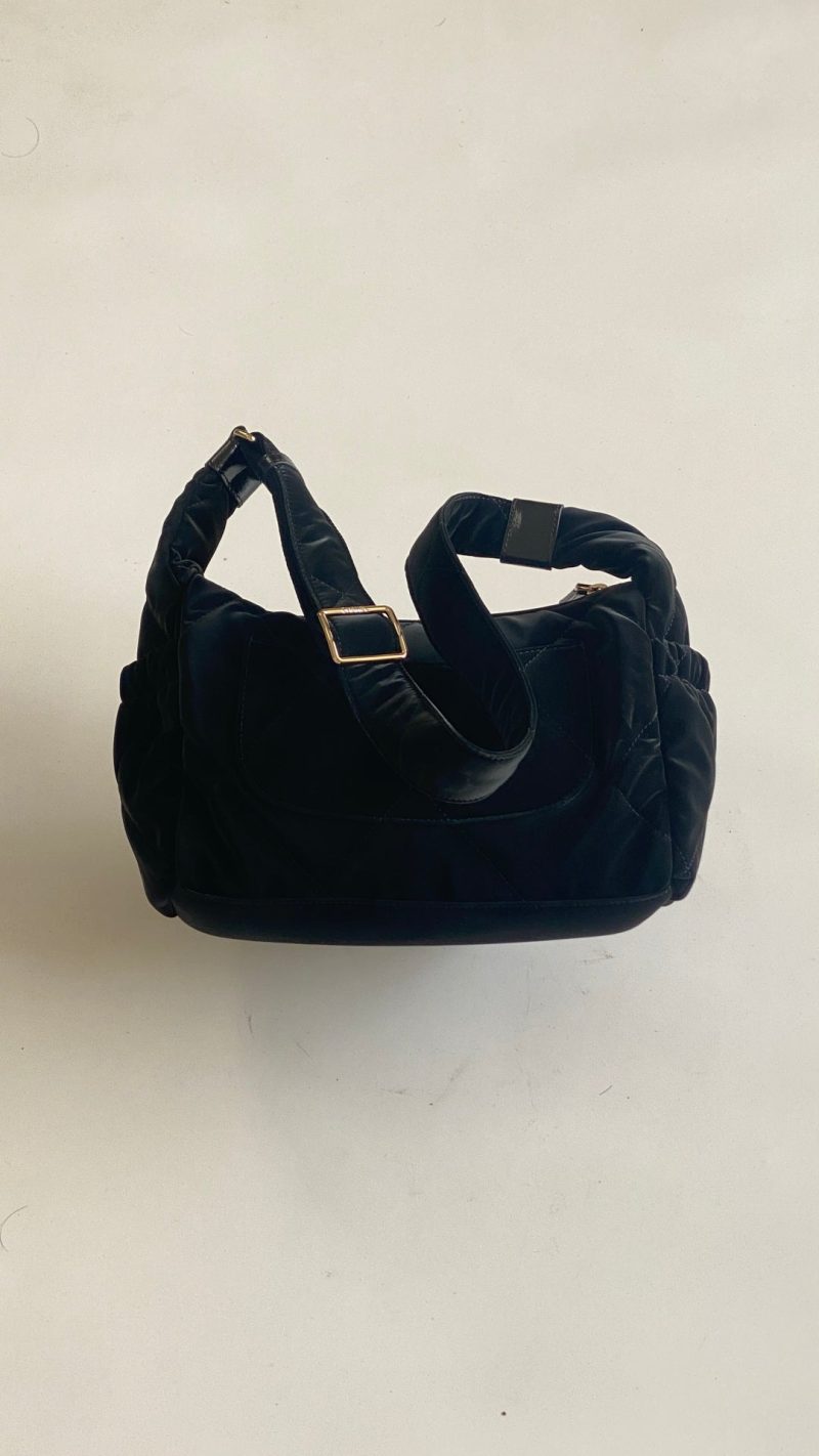 CC Bowling Large 32 Black in Velvet Nylon Bag