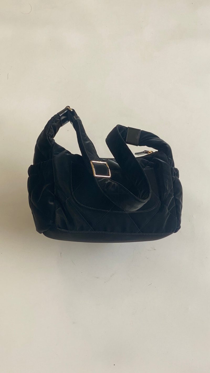 CC Bowling Large 32 Black in Velvet Nylon Bag