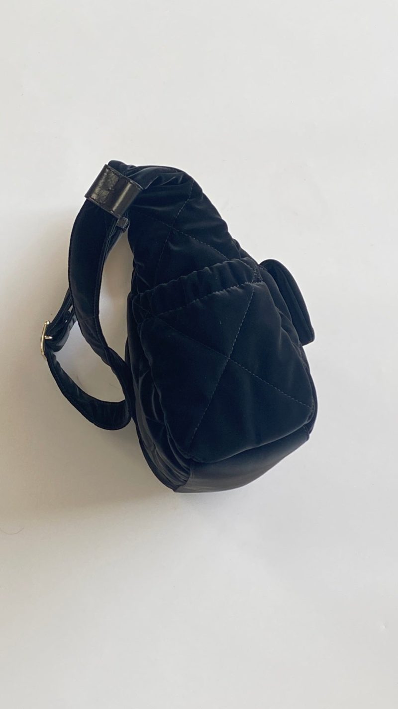 CC Bowling Large 32 Black in Velvet Nylon Bag