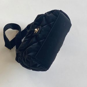 CC Bowling Large 32 Black in Velvet Nylon Bag