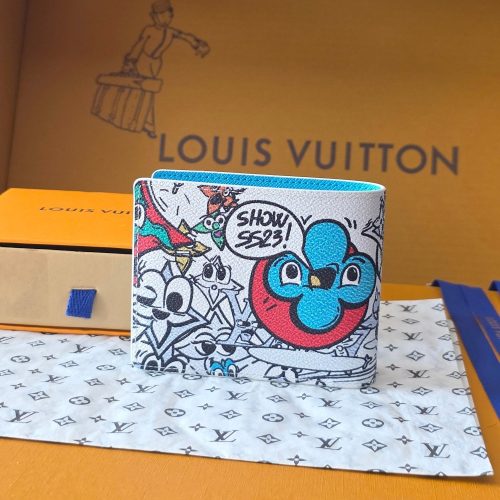 LV Brazza 11.5 White Colorfull Monogram 274895
