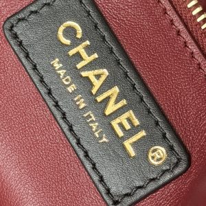 CC 26S Cerf Classic Commuter Tote Bag in Black Crocodile-Embossed Calfskin (made - to - order)