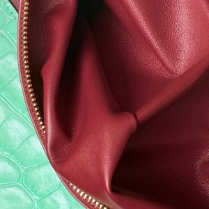 CC 26S Cerf Classic Commuter Tote Bag in Mint Green Crocodile-Embossed Calfskin (made - to - order)